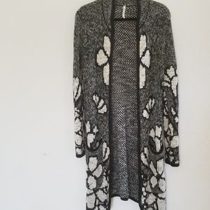 Long cardigan sweater